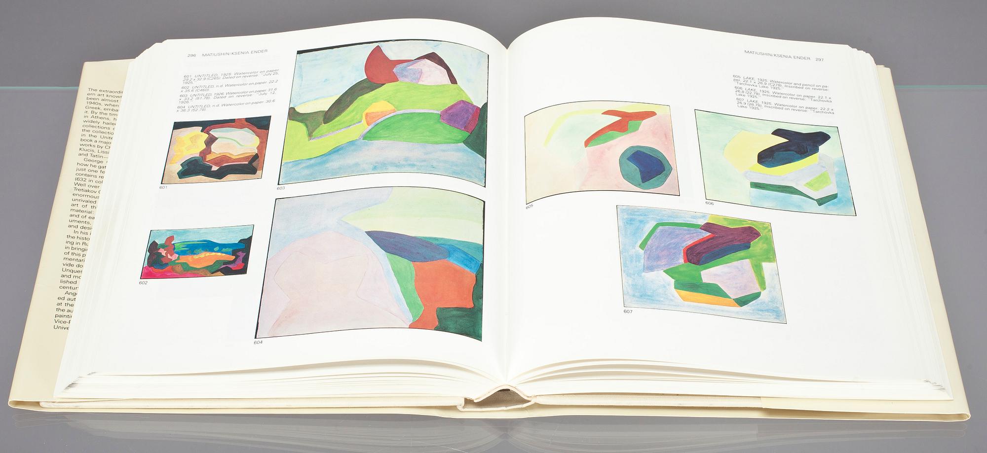 BÖCKER, 3 st, konsthantverk/konst, 1970-tal.