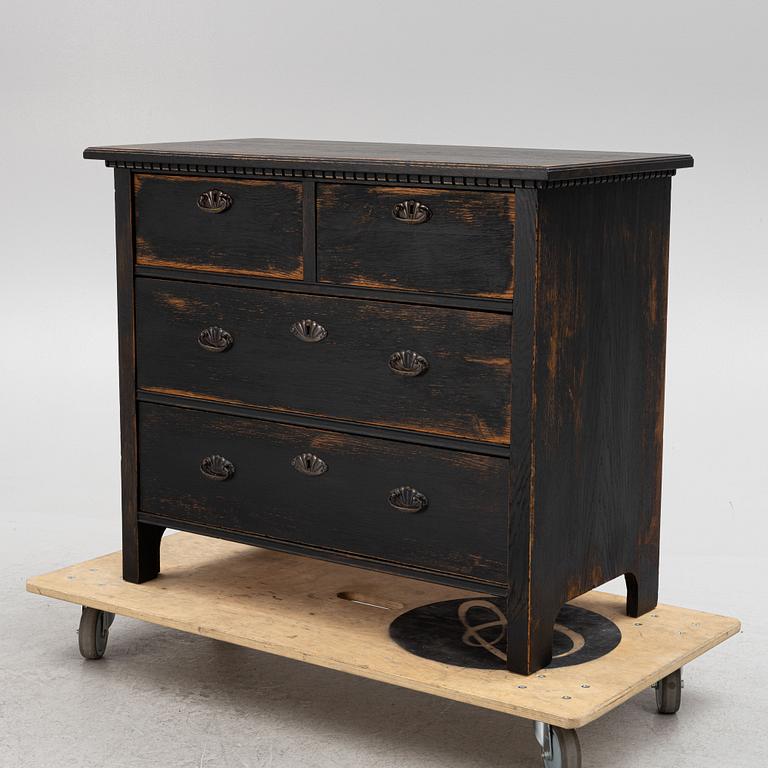 A chest of drawers, first half of the 20th century.