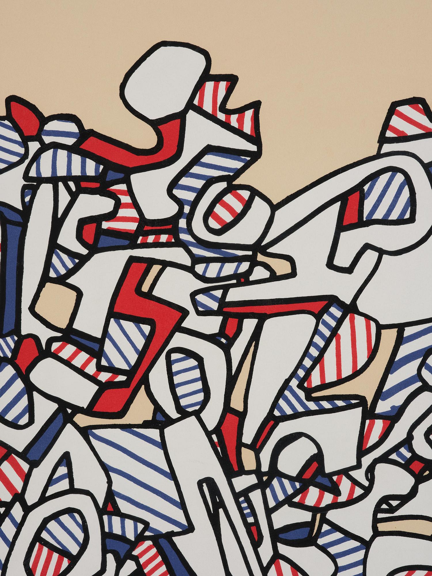 Jean Dubuffet, "Masse aux Pedales".