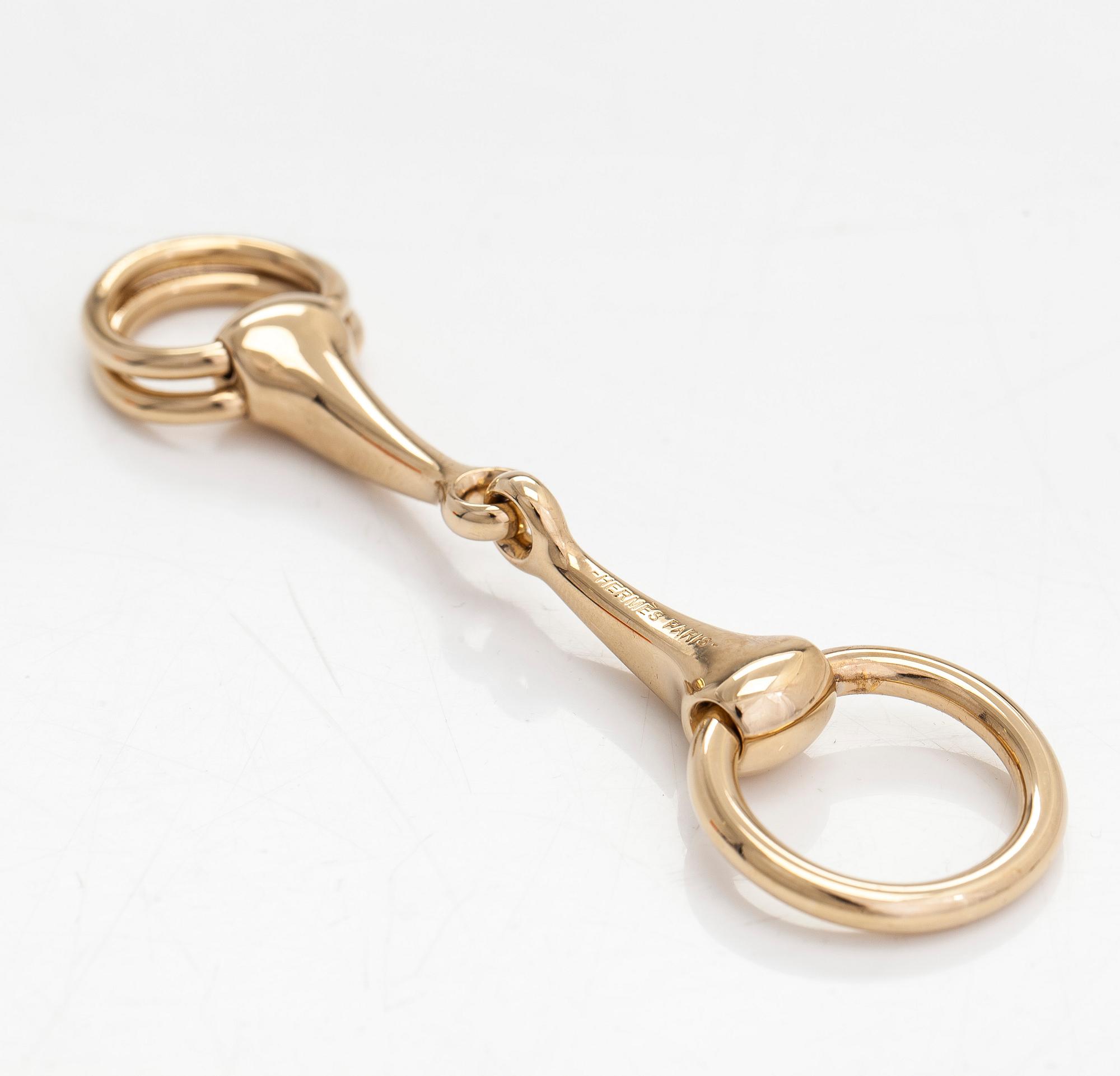 Hermès, scarfringar, 2 st, "Mors" och "Regate".