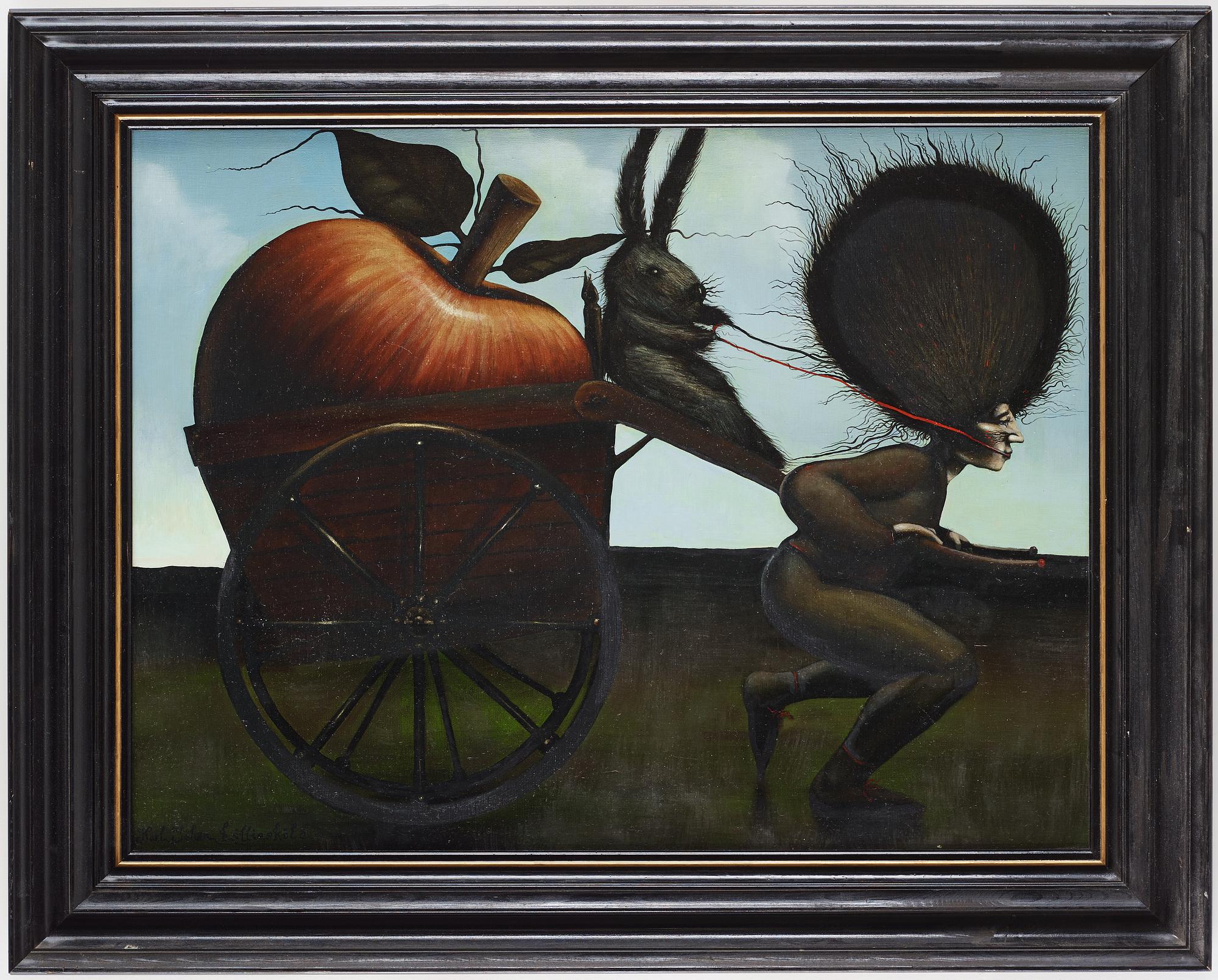 KARL JOHAN LILLIESKÖLD, olja på duk, signerad och daterad 1977.