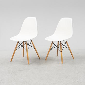 Charles and Ray Eames, stolar, 6 st, "Plastic chair DSW", Vitra,