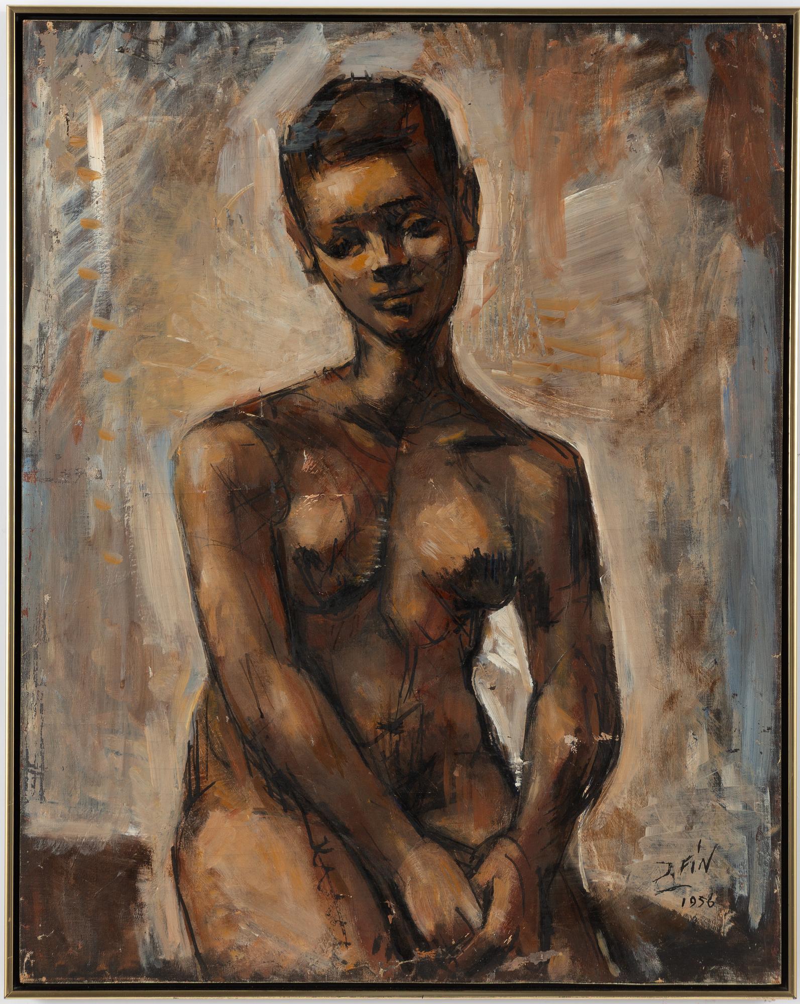 José Vilato Ruiz Fin, Sittande kvinna.