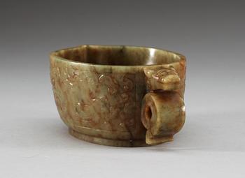 KANNA, nefrit. Qing dynastin.