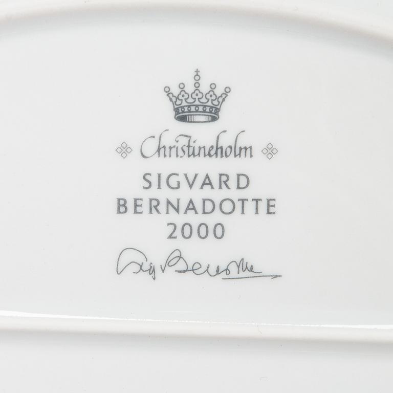 Sigvard Bernadotte, servis, 53 delar, porslin, Millenium design, 2000.