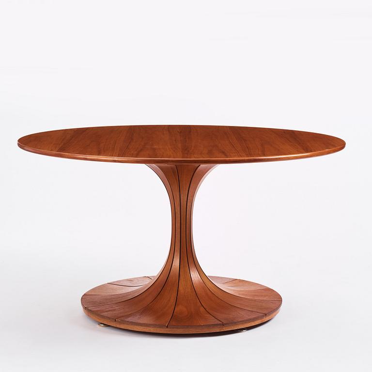 Karl Erik Ekselius, a dining table, J.O Carlssons Möbel AB, Vetlanda, Sweden 1971.