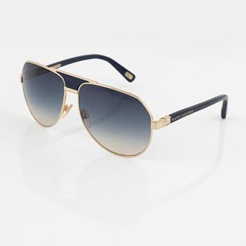 Marc Jacobs, a pair of blue and gold sunglasses, 2010.