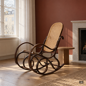 Rocking chair, second half of the 20th century.