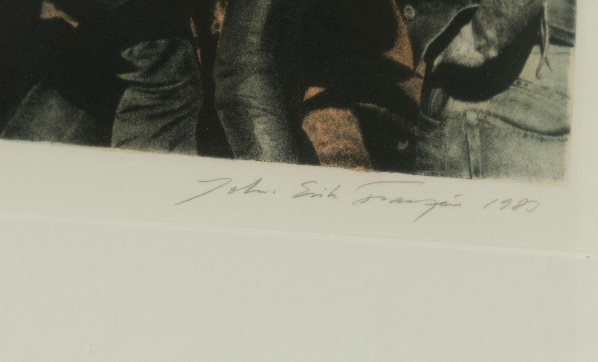 John-E Franzén, "Slagsmålet".