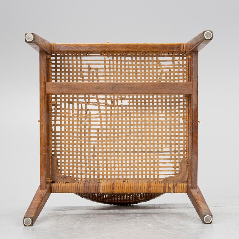Erik Wørts, five chairs, Henrik Wørts Møbelsnedkeri, Denmark, mid20th century.
