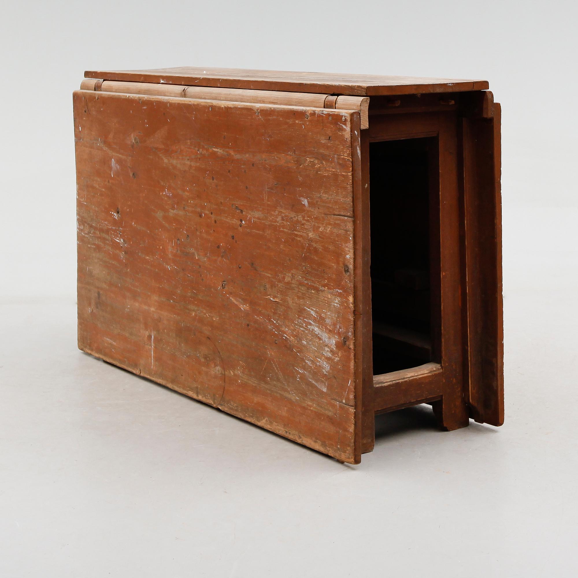 SLAGBORD, allmoge, 1800-talets mitt.