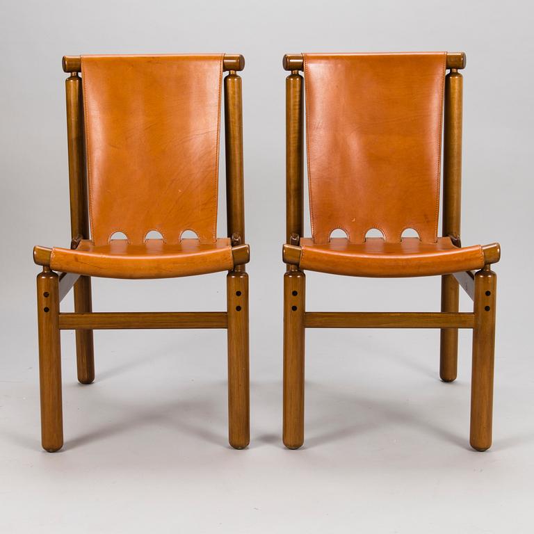 ILMARI TAPIOVAARA, four chairs for La Permanente Mobili Cantù, Italy.