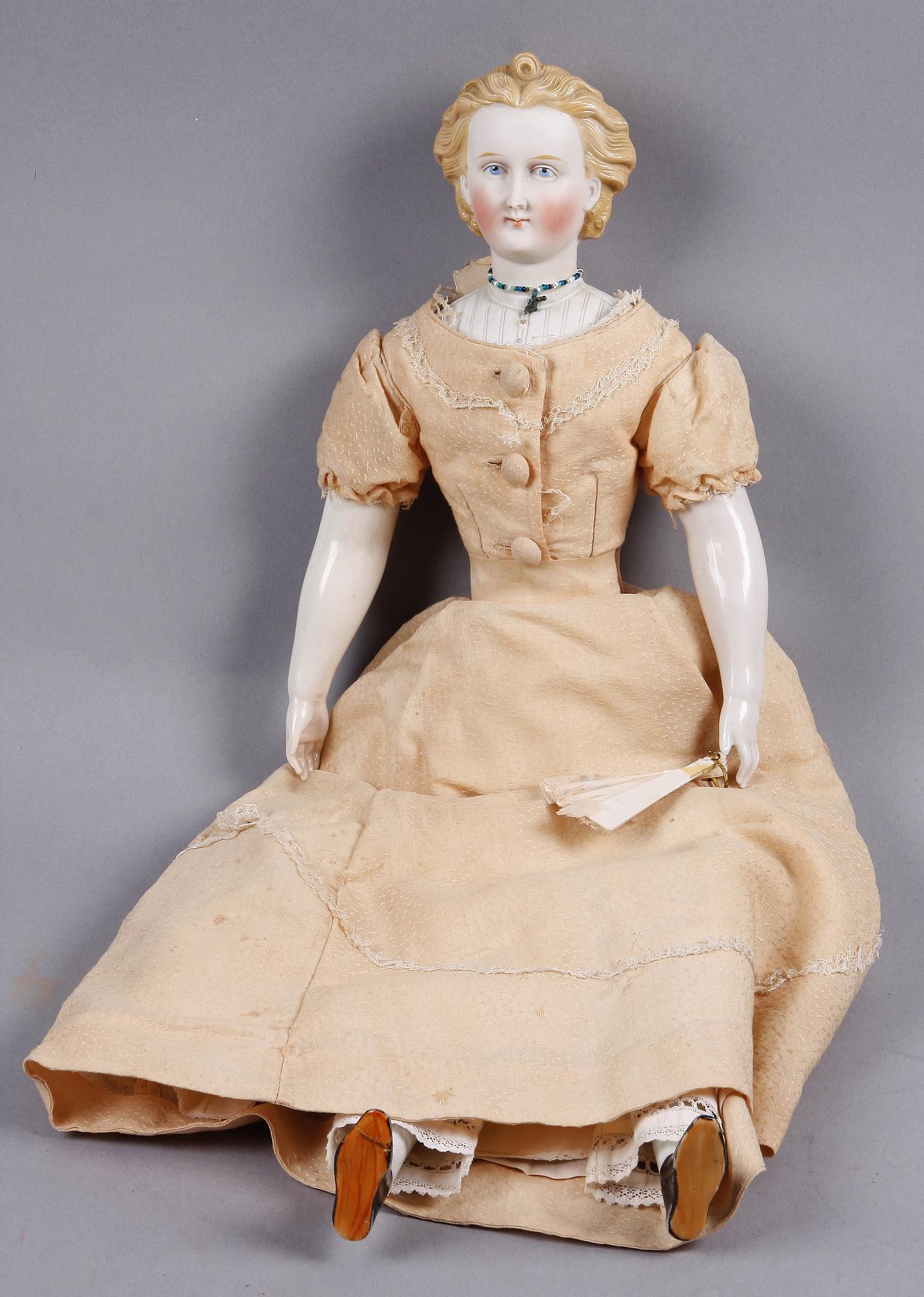 DOCKA, porslin, Tyskland, 1800-talets mitt.
