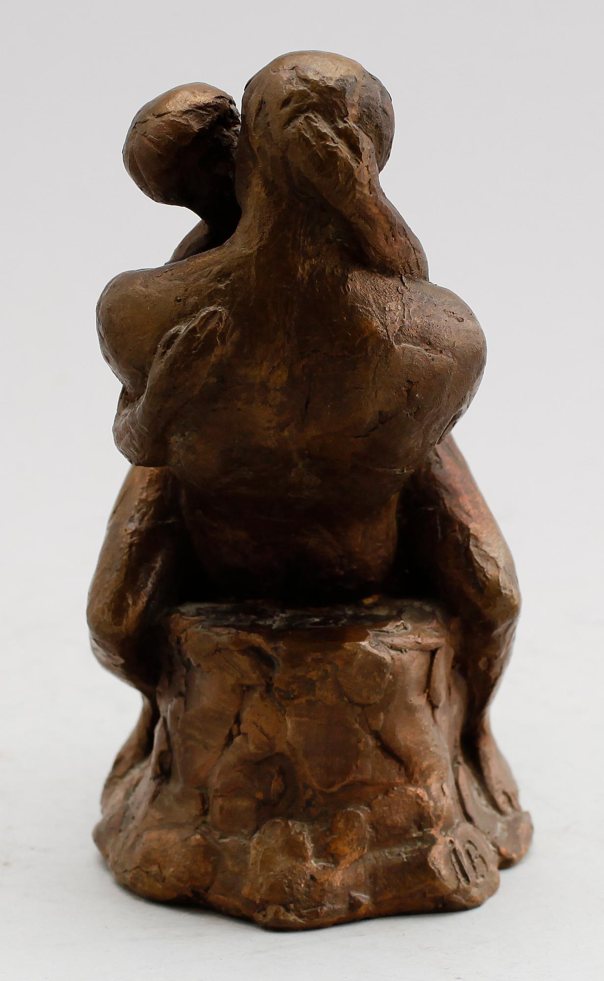 SKULPTUR, brons, sign IB, sannolikt Ib Braun.