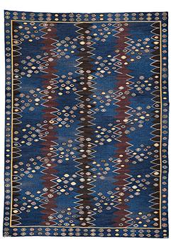 232. Barbro Nilsson, A CARPET, "Snäckorna", flat weave, ca 344 x 248,5 cm, signed AB MMF BN.