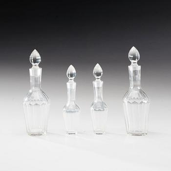 A CRUET SET.