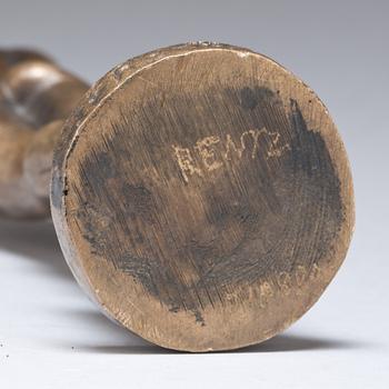 SIGGE BERGGREN, skulptur, brons, signerad.