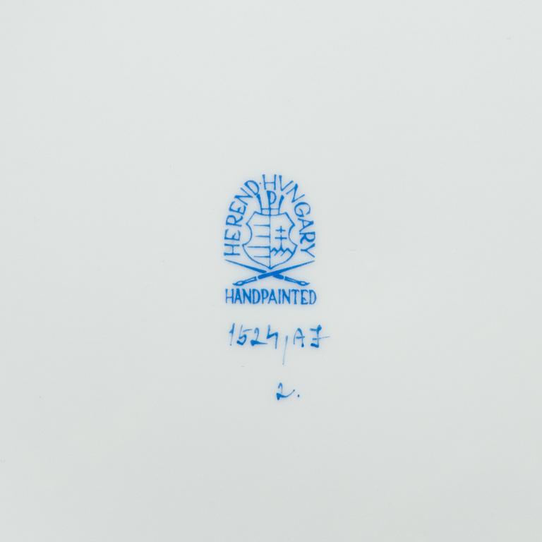 Herend, matservis, 121 delar, Apponyi Yellow / Chinese Bouquet, porslin, Ungern.