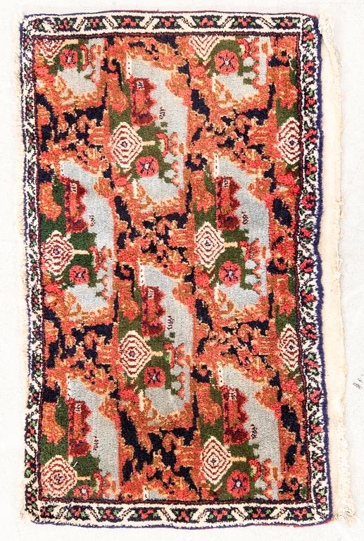 A Kurdish carpet old 47x84 cm.