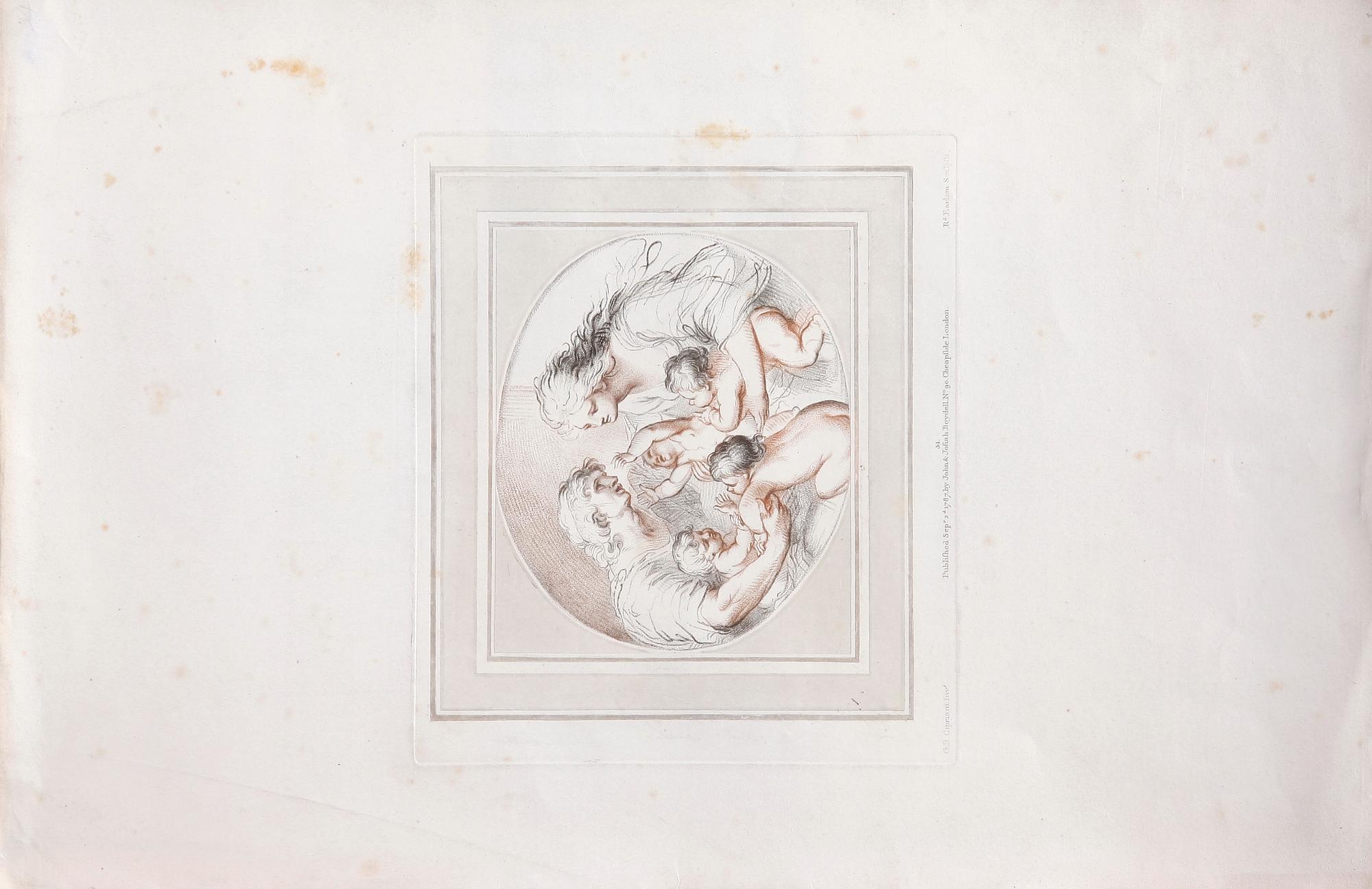 TRYCK, 2 st. 1700/1800-tal.