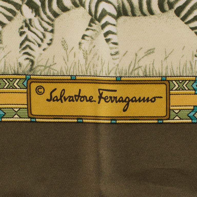 SALVATORE FERRAGAMO, scarf.