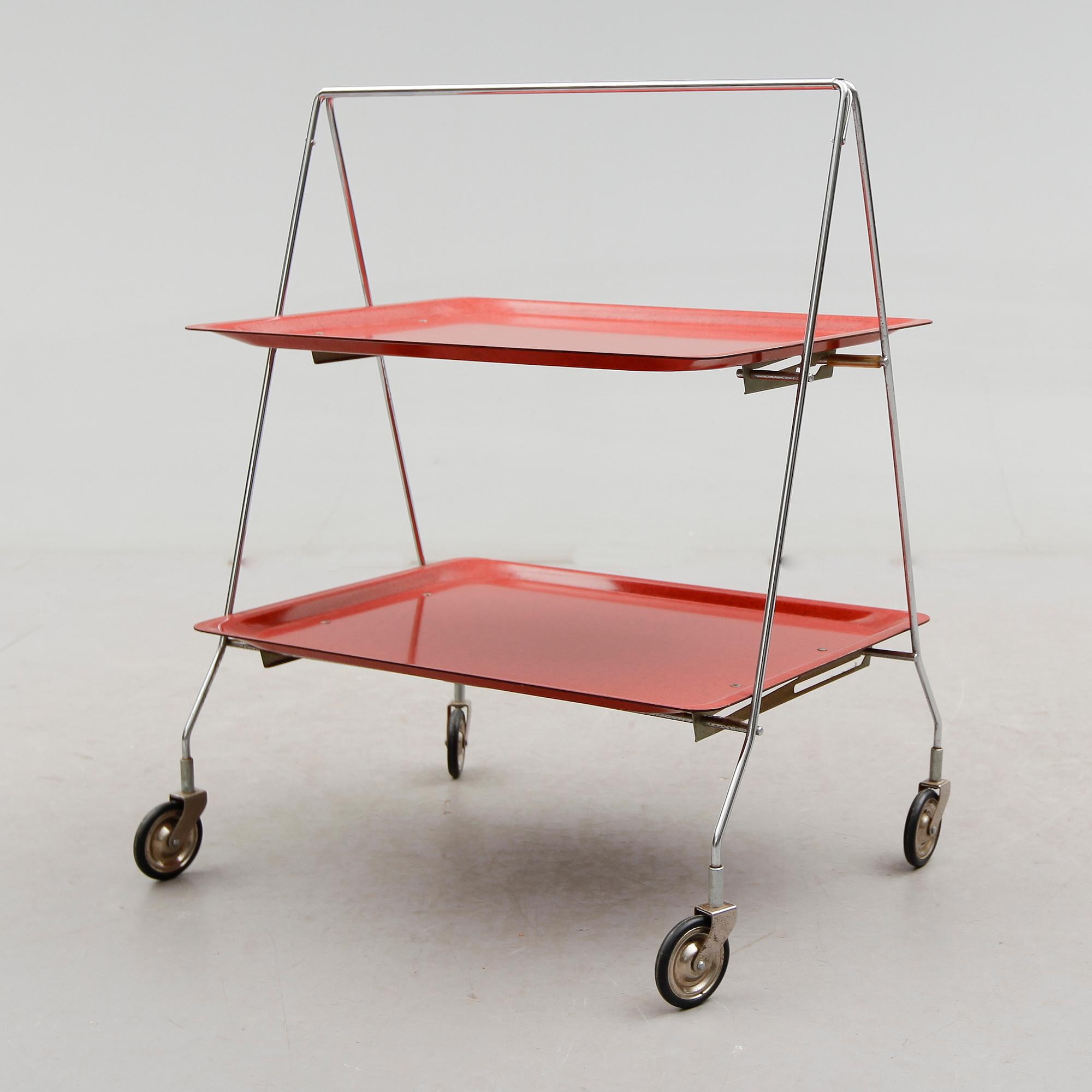 SERVERINGSVAGN, 1900-talets andra hälft.