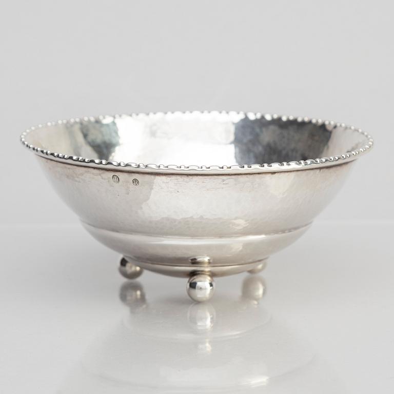 A Danish Silver Bowl, mark of Laurits Berth, Copenhagen 1929.