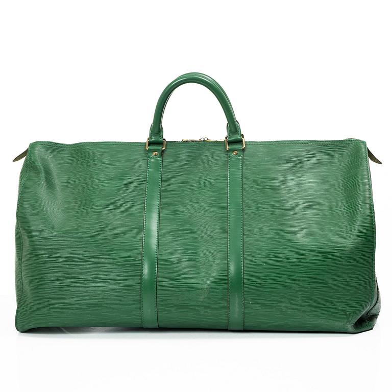 Louis Vuitton, weekend bag, "Keepall 55 Epi", 1994.