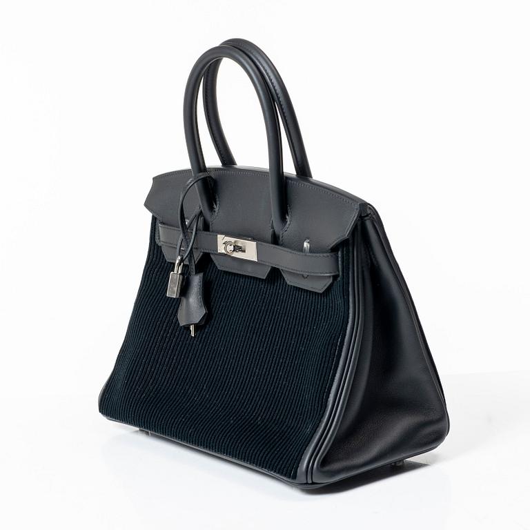 Hermès, väska, "Corduroy Swift Cote A Cote Tuffetage Birkin 25", 2023.