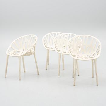 Ronan & Erwan Bouroullec, four 'Vegetale' chairs, Vitra.