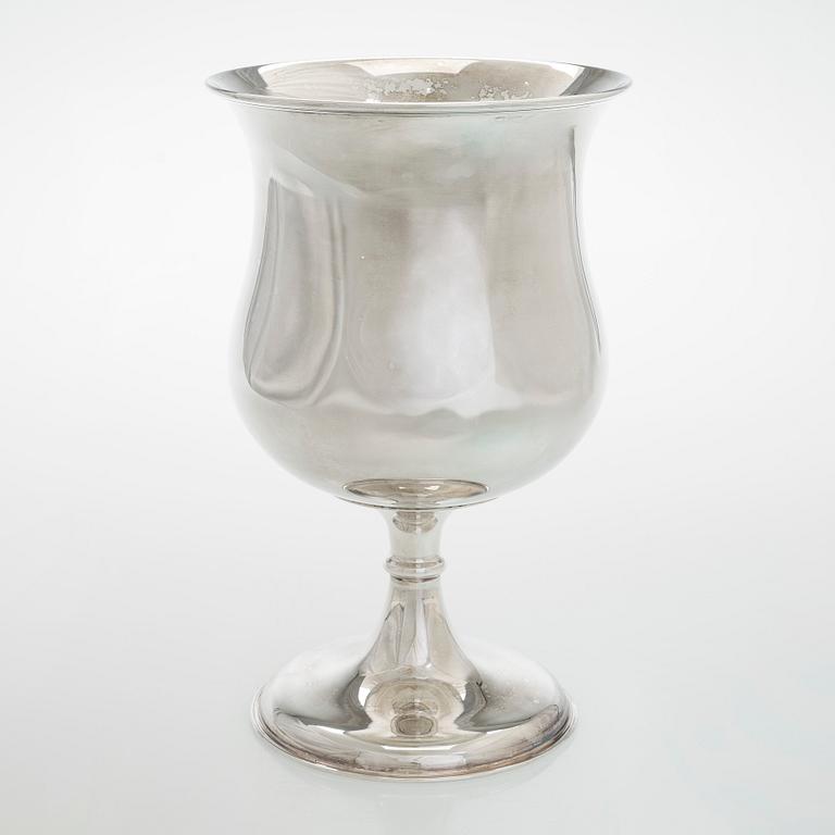 Vas, silverpläterad, Valmazan, Spanien, 1900-talets mitt.