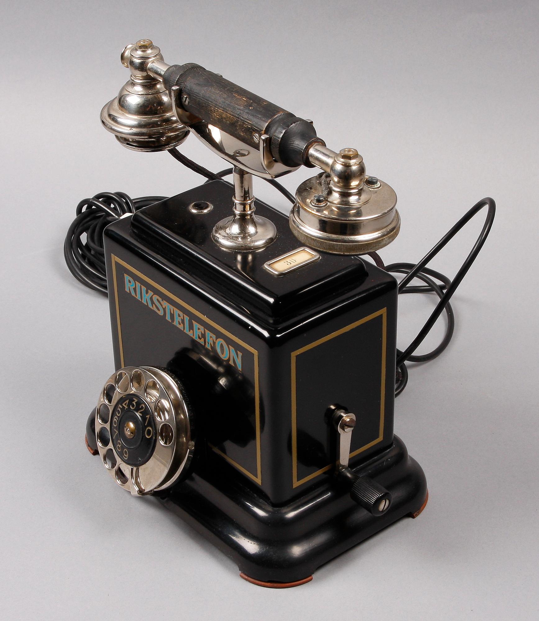 TELEFON, LM Ericsson, tidigt 1900-tal.