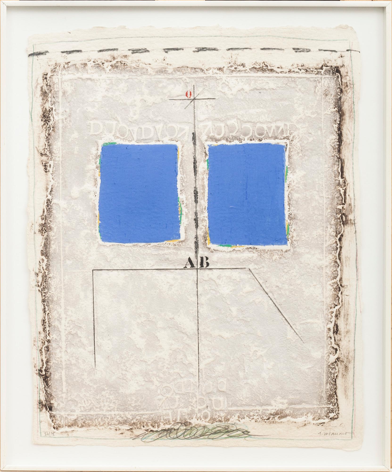 JAMES COIGNARD, 3 st. Etsning, carborundum, signerad och numrerad 56/75.