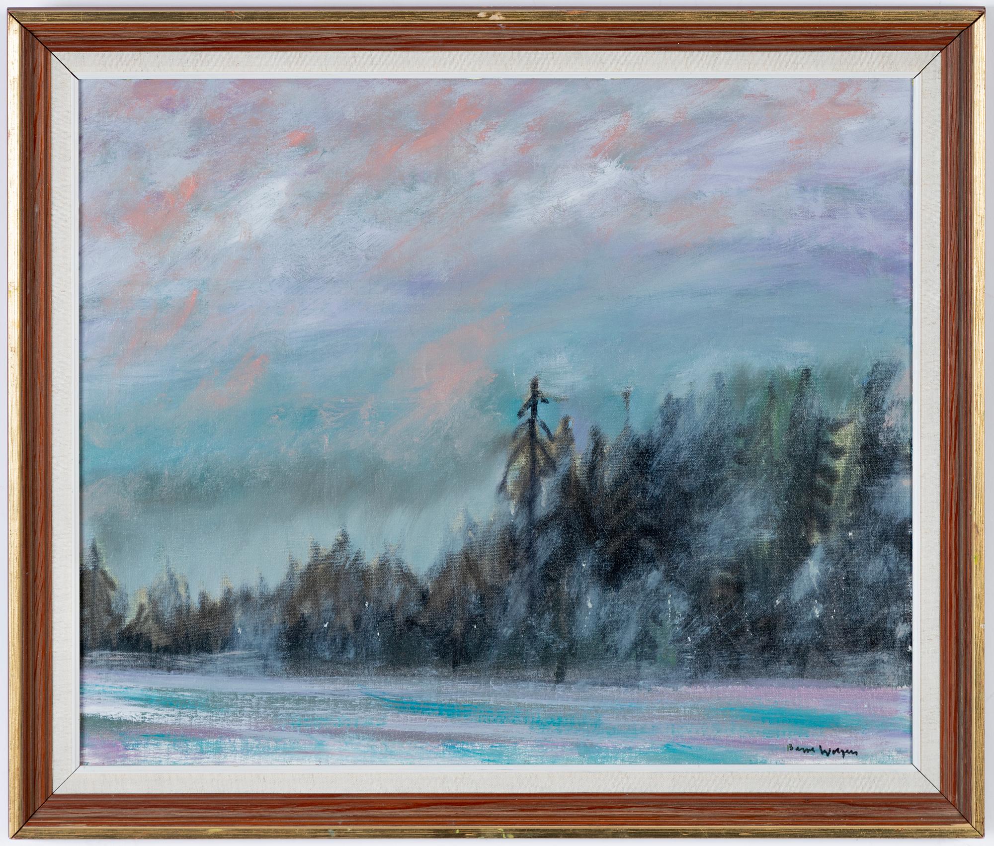 Beppe Wolgers, oil on canvas, signed.