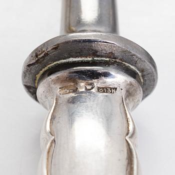 Bestickuppsättning, 78 delar, silver, "Chippendale", Kultakeskus Tavastehus 1955-1959.