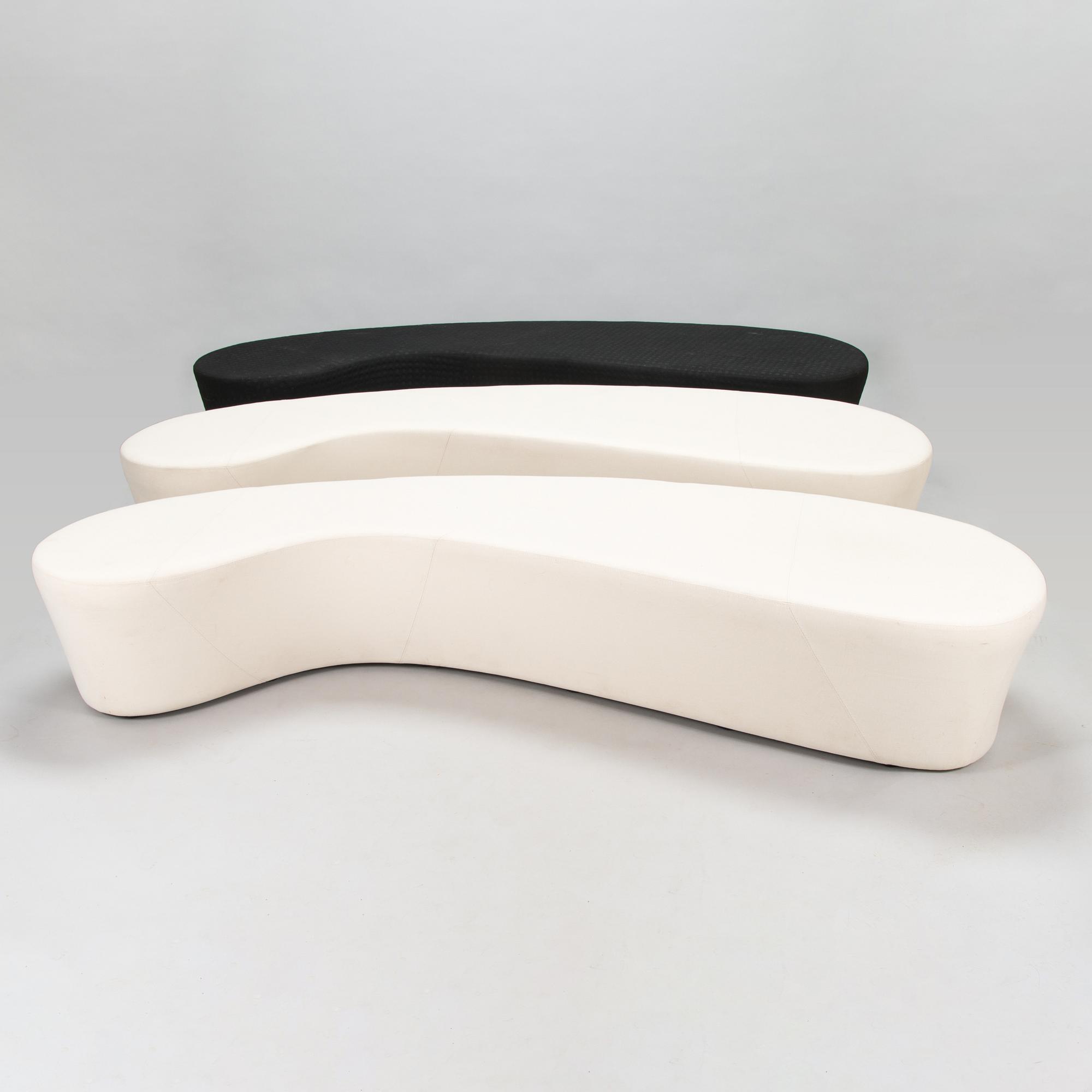 Busk + Hertzog, A set of three "Plasma" sofas for +Halle, Denmark. 2007.