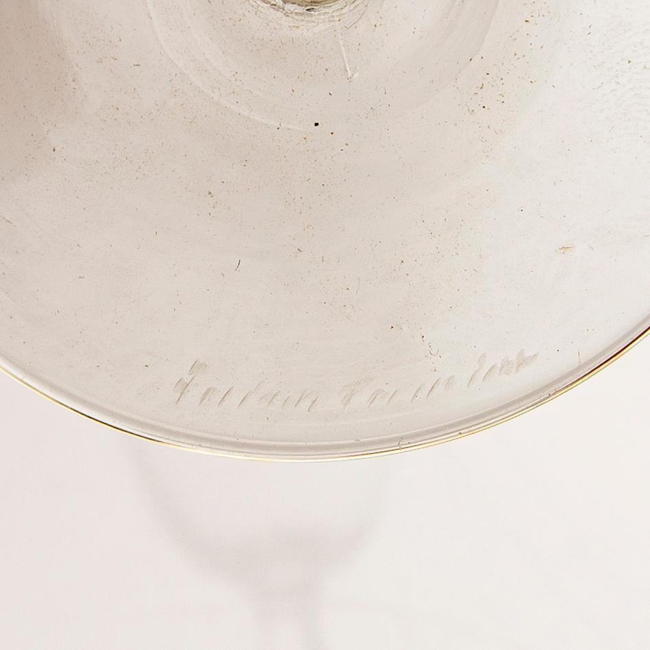 Fredrik Frisendahl, Glass service, 17 pcs, first half of the 20th century.