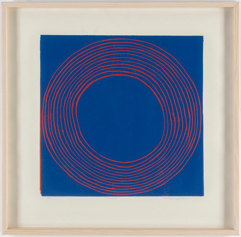 PEDER JOSEFSSON, serigrafier, ett par, signerade och numrerade 2/40.