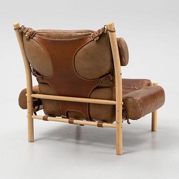 Arne Norell, a model 'Inca', easy chair, Norell Möbel AB, 1970s.