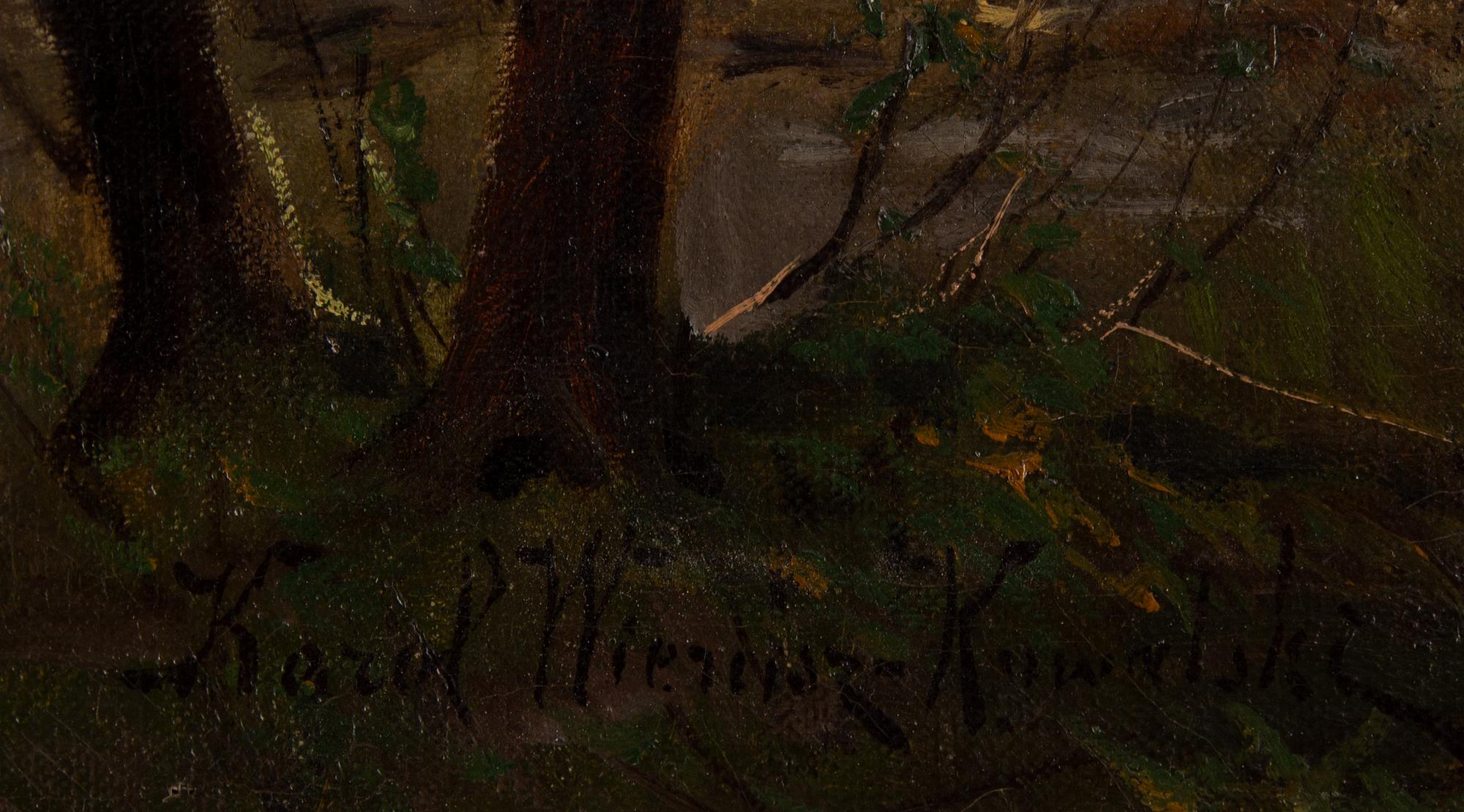 Karol Kowalski-Wierusz, oil on canvas, signed.