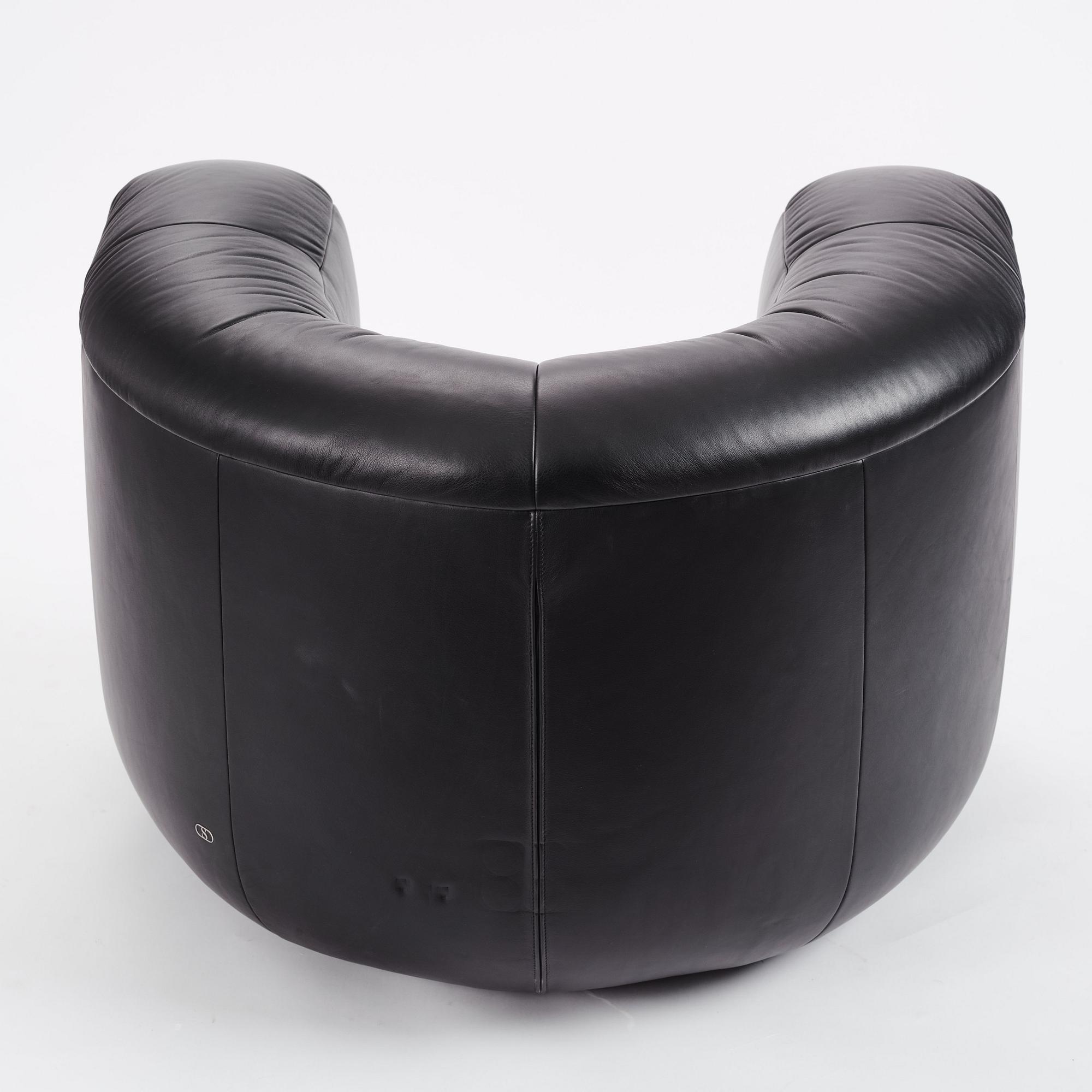 Philippe Malouin, an easy chair, model "DS-707", De Sede, post 2020.