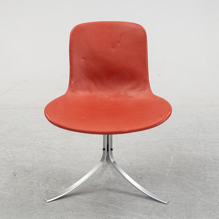 Poul Kjaerholm, stol, "PK-9", Fritz Hansen, Danmark, 1990.