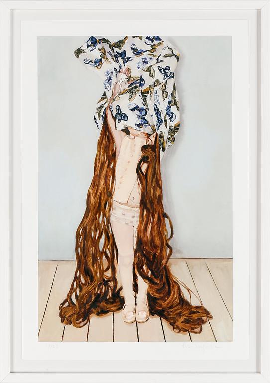 PIA INGELSE, gicléetryck, signerad och numrerad 13/25.