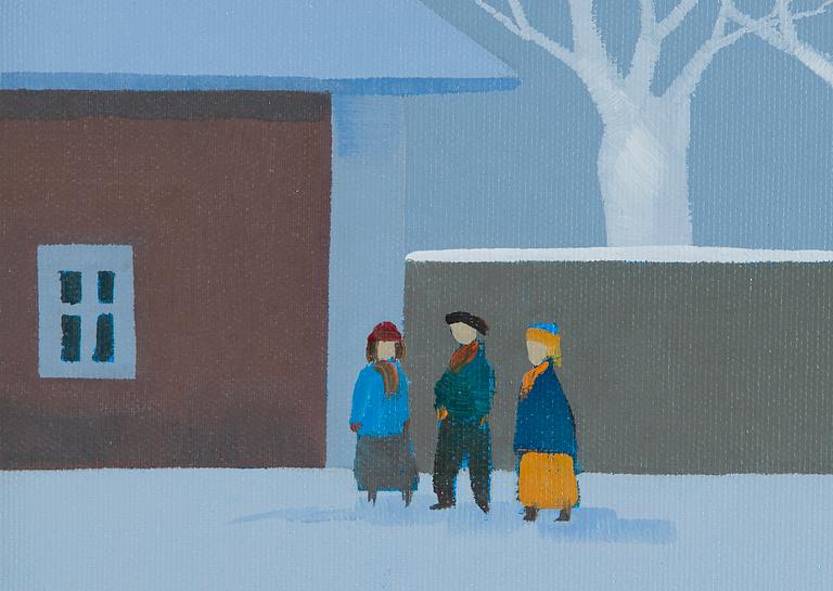 Pentti Koivikko, "Keskitalvea" (Midwinter).