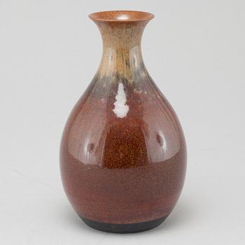 a stoneware vase for Designhuset, signed CHS.