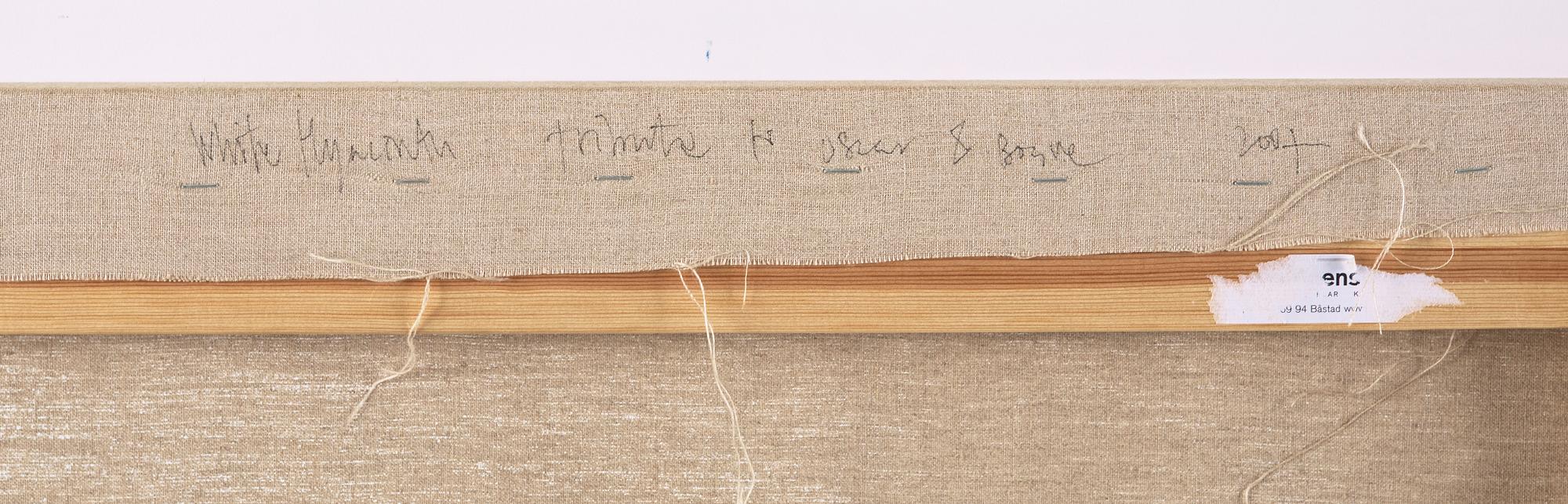 MARTIN GUSTAVSSON, Oil on linen signed Martin Gustavsson and dated 2007 on verso.