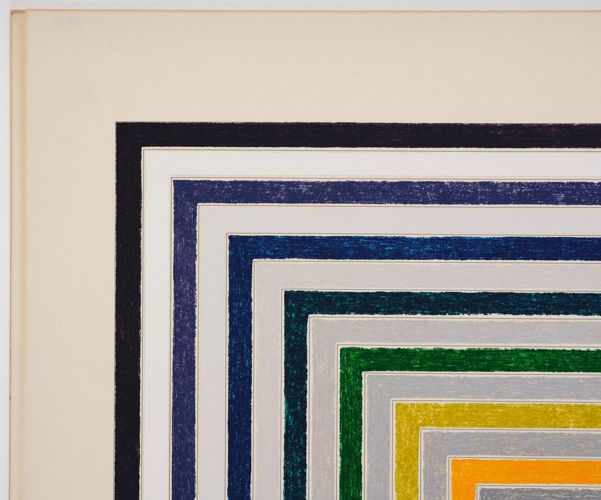 Frank Stella, "Double Gray Scramble".
