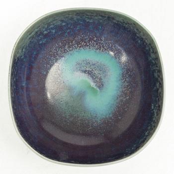 Berndt Friberg, skål, stengods, Gustavsberg studio, 1973.