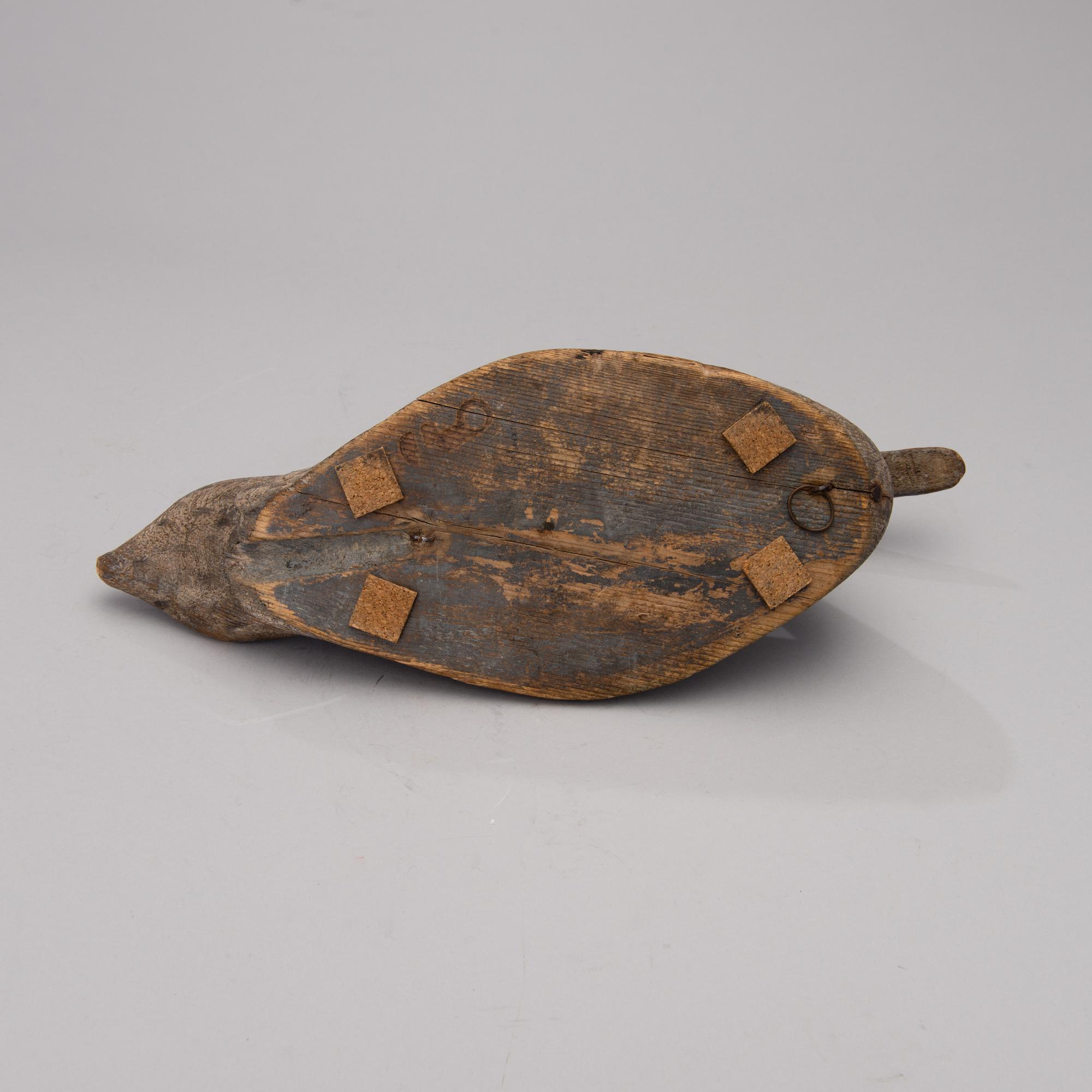 HOUKUTUSLINTU, puuta, 1900-luvun alkupuoli.