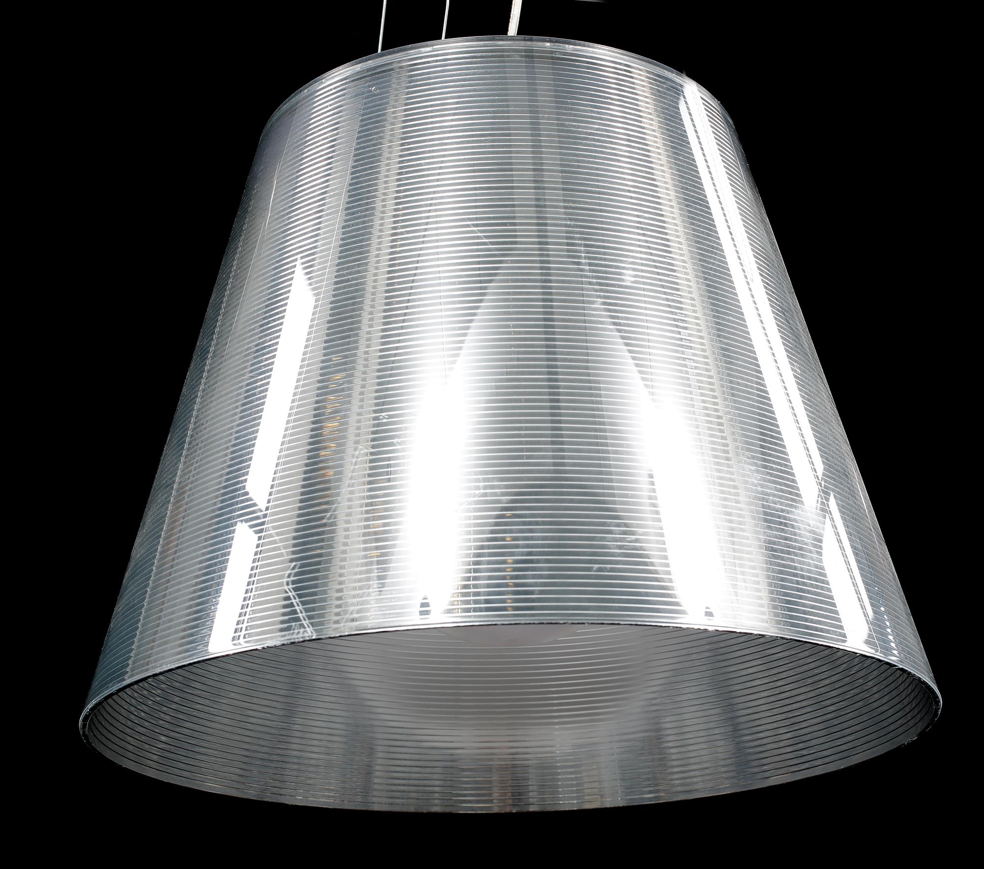 TAKLAMPA, "Ktribe S2", Philippe Starck, Flos, Italien, sent 1900-/tidigt 2000-tal, höjd 30 cm.